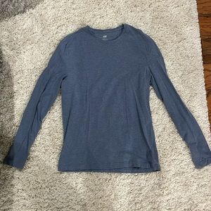 H&M Slim Fit Long Sleeve T-Shirt - Large